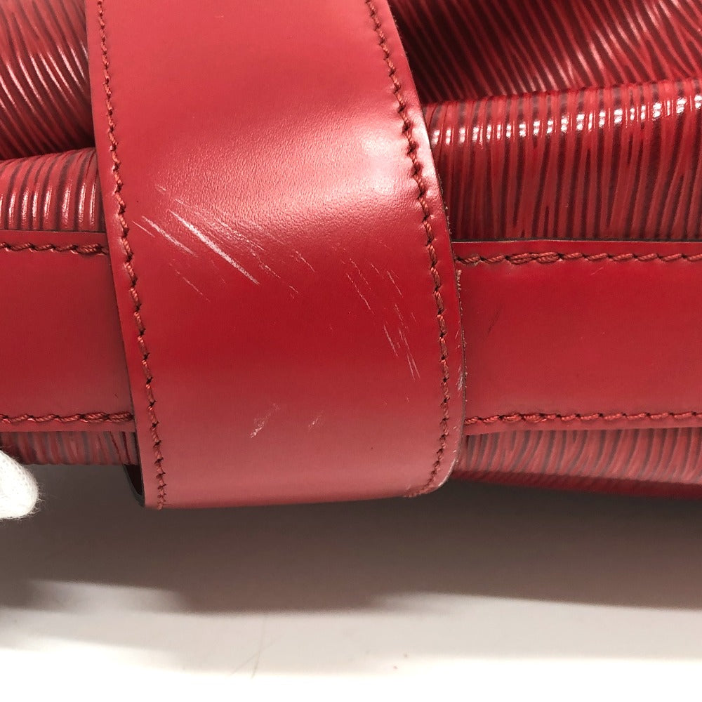 LOUIS VUITTON Shoulder Bag M80207 Epi Leather Red Epi Sac de Paul PM Women Used Authentic