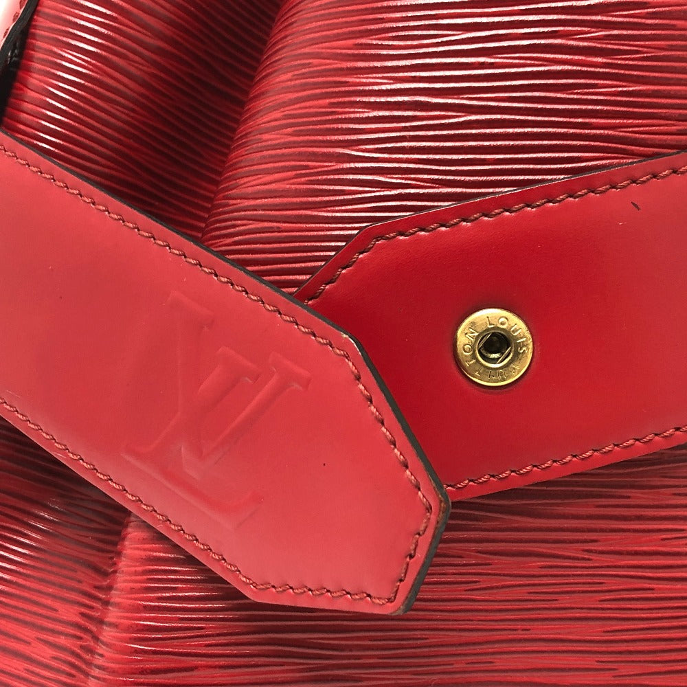 LOUIS VUITTON Shoulder Bag M80207 Epi Leather Red Epi Sac de Paul PM Women Used Authentic