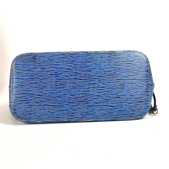 LOUIS VUITTON Shoulder Bag M51053 Epi Leather blue Epi Denim Neverfull MM Women Used Authentic