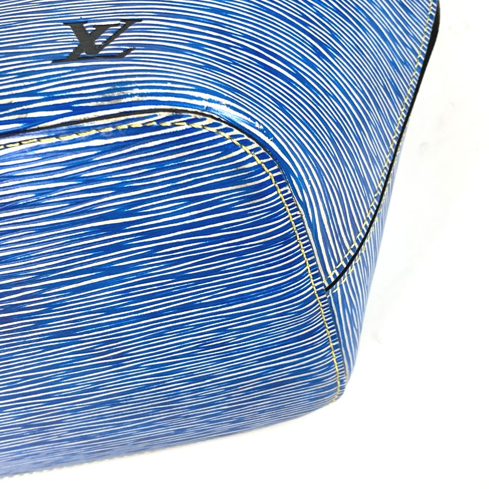 LOUIS VUITTON Shoulder Bag M51053 Epi Leather blue Epi Denim Neverfull MM Women Used Authentic
