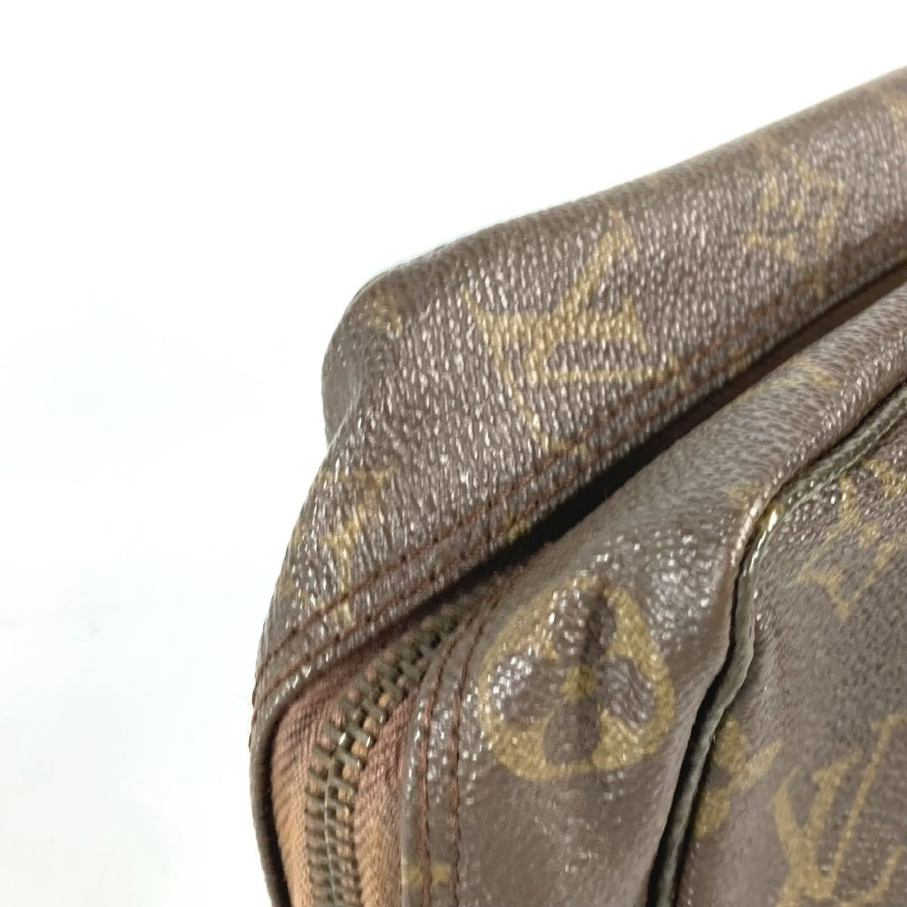 LOUIS VUITTON Cosmetics Pouch M47522 Monogram canvas Brown Monogram Truth Cracking Ty 28 Women Used Authentic