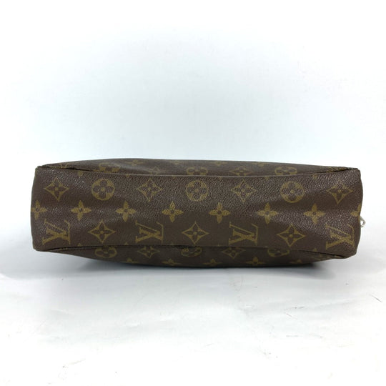 LOUIS VUITTON Cosmetics Pouch M47522 Monogram canvas Brown Monogram Truth Cracking Ty 28 Women Used Authentic