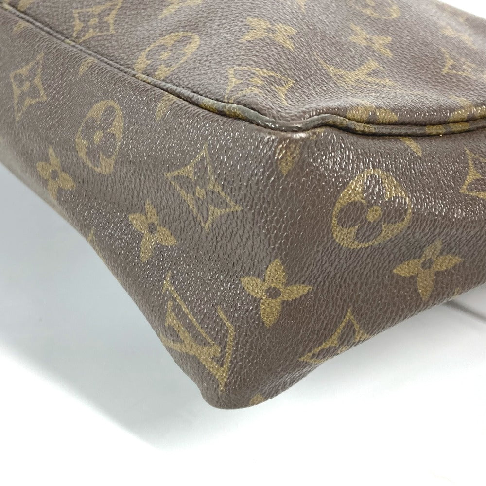 LOUIS VUITTON Cosmetics Pouch M47522 Monogram canvas Brown Monogram Truth Cracking Ty 28 Women Used Authentic
