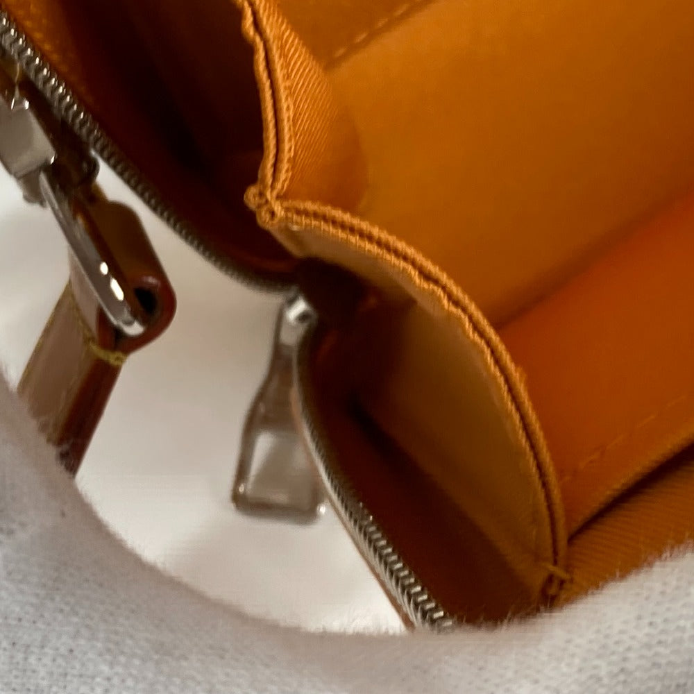 LOUIS VUITTON Shoulder Bag M59669 Calf leather Orange Virgil abloh steering wheel soft trunk mens Used Authentic