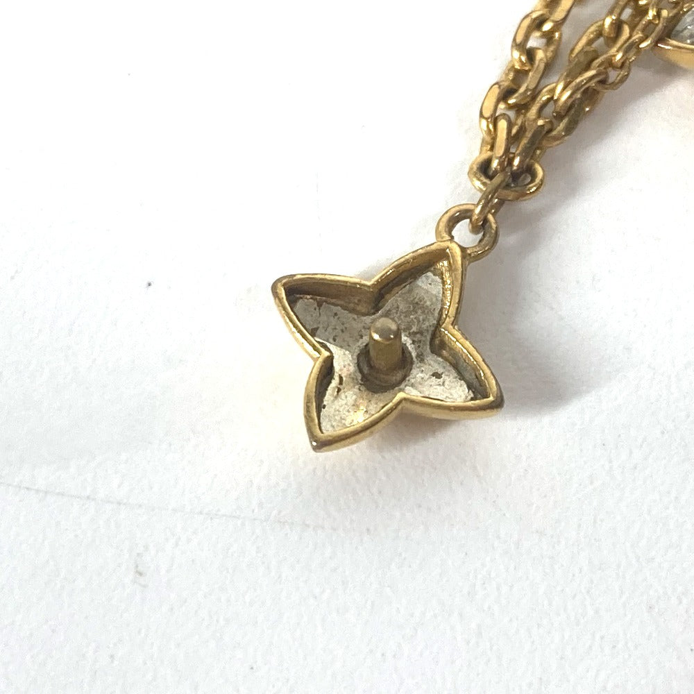 LOUIS VUITTON bracelet M68375 metal gold Accessories Blooming Bracelet Strass Bracelet Women Used Authentic