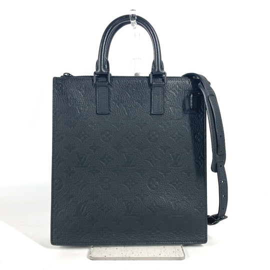 LOUIS VUITTON Shoulder Bag M55924  Taurillon Clemence Leather black Monogram Taurillon Clemence Sac Plat