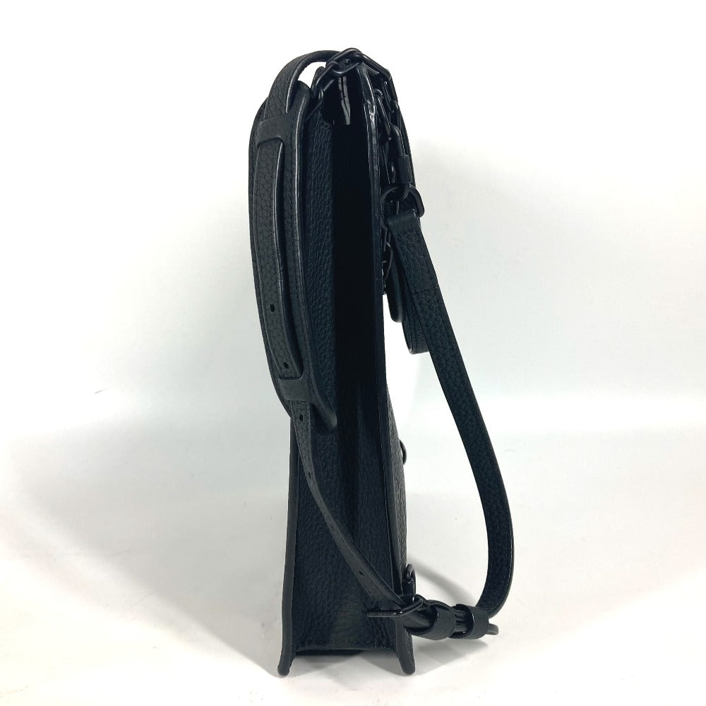 LOUIS VUITTON Shoulder Bag M55924  Taurillon Clemence Leather black Monogram Taurillon Clemence Sac Plat