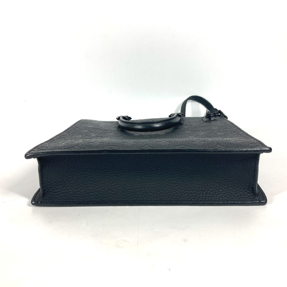 LOUIS VUITTON Shoulder Bag M55924  Taurillon Clemence Leather black Monogram Taurillon Clemence Sac Plat
