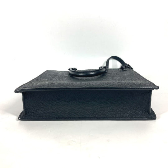 LOUIS VUITTON Shoulder Bag M55924  Taurillon Clemence Leather black Monogram Taurillon Clemence Sac Plat