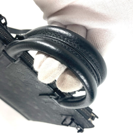 LOUIS VUITTON Shoulder Bag M55924  Taurillon Clemence Leather black Monogram Taurillon Clemence Sac Plat