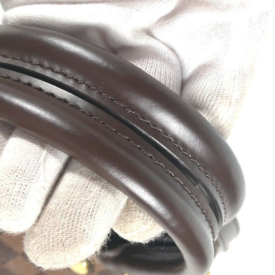 LOUIS VUITTON Tote Bag N41673  Damier canvas Brown Damier Brittany Women Used Authentic