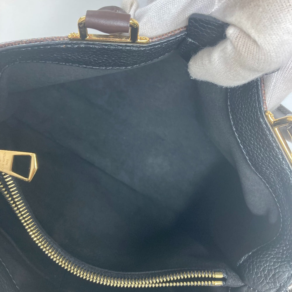 LOUIS VUITTON Tote Bag N41673  Damier canvas Brown Damier Brittany Women Used Authentic