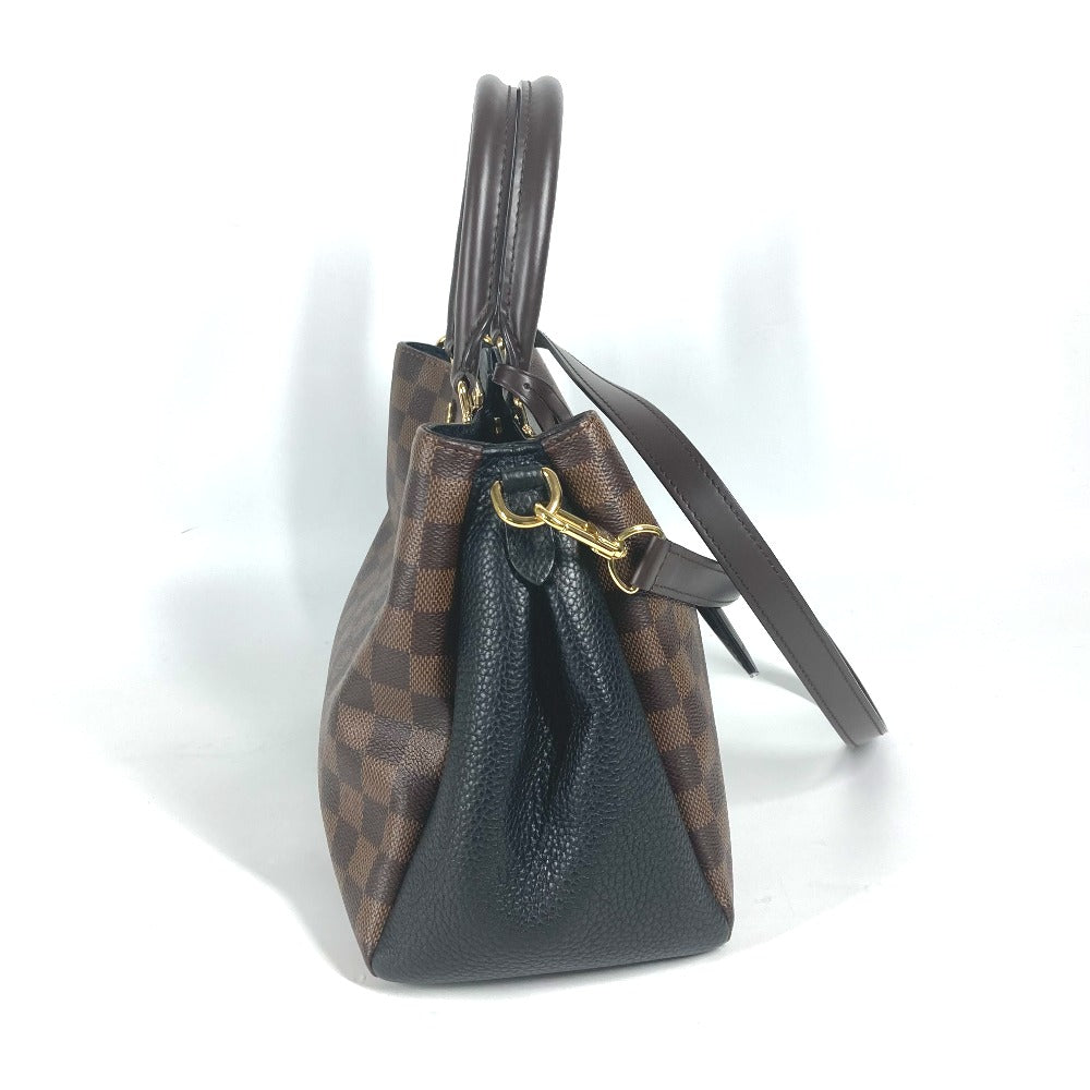 LOUIS VUITTON Tote Bag N41673  Damier canvas Brown Damier Brittany Women Used Authentic