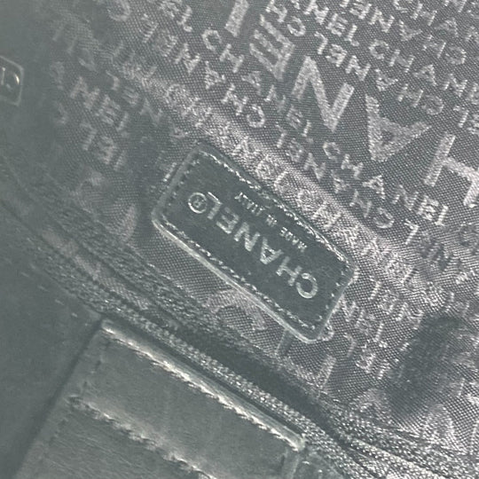 CHANEL Shoulder Bag leather black Bag Crossbody CC COCO Mark Coco Chanel Design