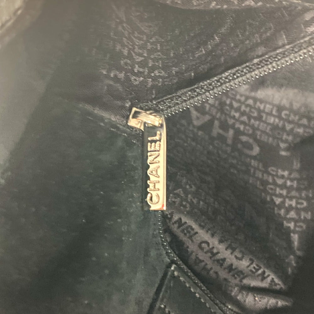 CHANEL Shoulder Bag leather black Bag Crossbody CC COCO Mark Coco Chanel Design