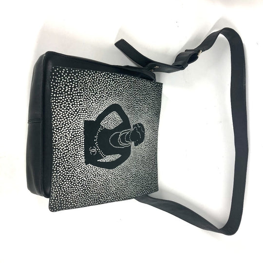 CHANEL Shoulder Bag leather black Bag Crossbody CC COCO Mark Coco Chanel Design