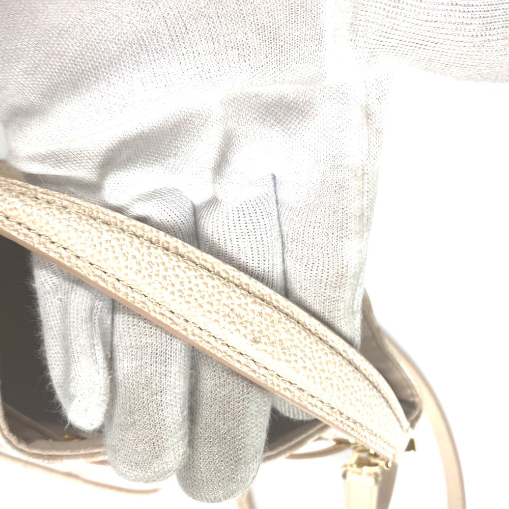 LOUIS VUITTON Shoulder Bag M81463 Monogram Ann Platt Leather beige Monogram Ann Platt Nanonoe Summer Stardust Women Used Authentic