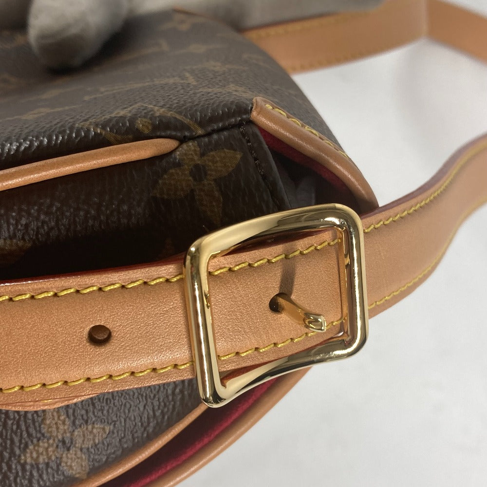 LOUIS VUITTON Shoulder Bag M44860 Monogram canvas Brown Monogram Tamburan Women Used Authentic