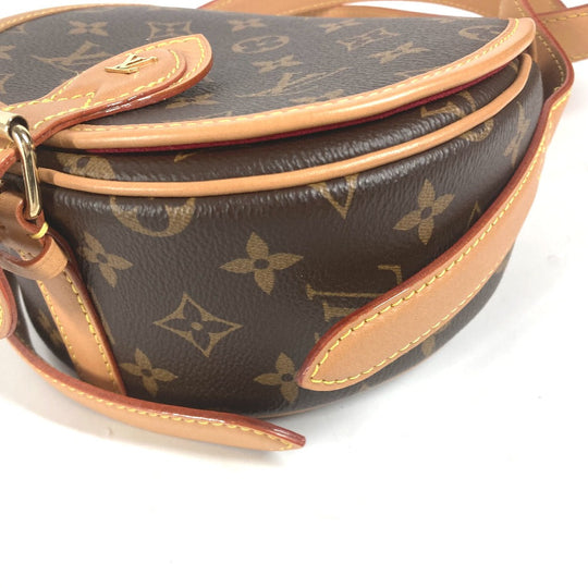 LOUIS VUITTON Shoulder Bag M44860 Monogram canvas Brown Monogram Tamburan Women Used Authentic