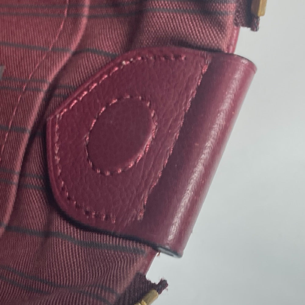 LOUIS VUITTON Tote Bag M43215 Monogram Ann Platt Leather purple Monogram Ann Platt Mazarine PM Women Used Authentic