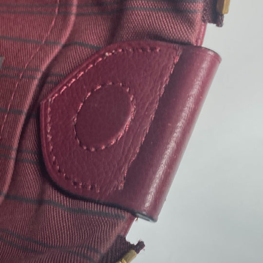 LOUIS VUITTON Tote Bag M43215 Monogram Ann Platt Leather purple Monogram Ann Platt Mazarine PM Women Used Authentic