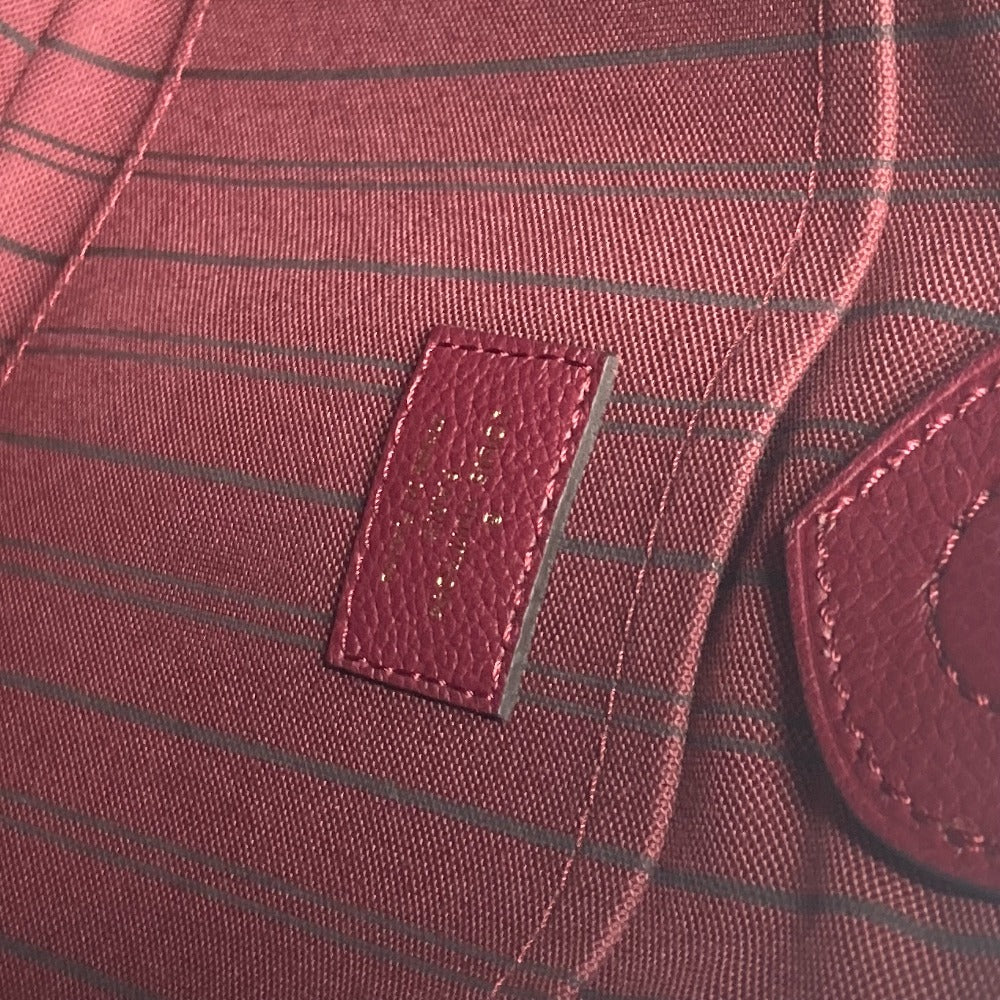 LOUIS VUITTON Tote Bag M43215 Monogram Ann Platt Leather purple Monogram Ann Platt Mazarine PM Women Used Authentic