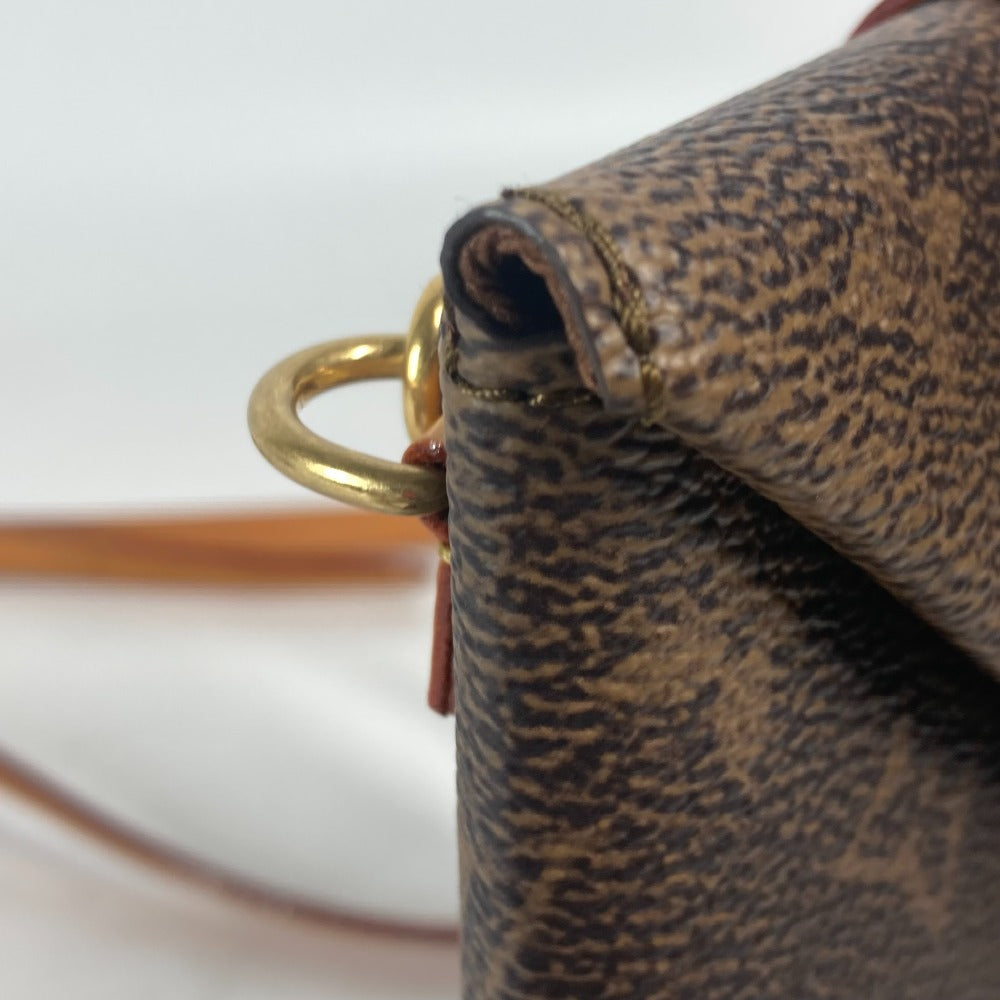 LOUIS VUITTON Shoulder Bag M11629 Canvas , Monogram Dust Canvas Brown Monogram Dust Envelope Pouch mens Used Authentic