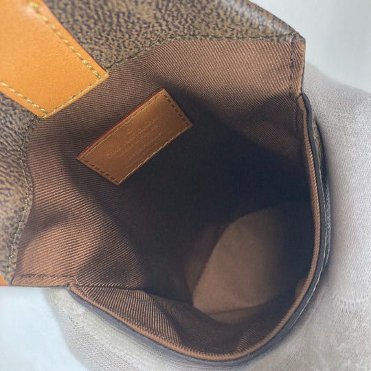 LOUIS VUITTON Shoulder Bag M11629 Canvas , Monogram Dust Canvas Brown Monogram Dust Envelope Pouch mens Used Authentic