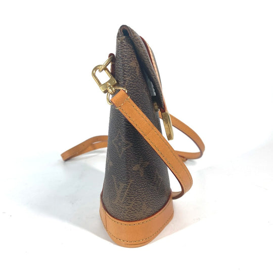 LOUIS VUITTON Shoulder Bag M11629 Canvas , Monogram Dust Canvas Brown Monogram Dust Envelope Pouch mens Used Authentic