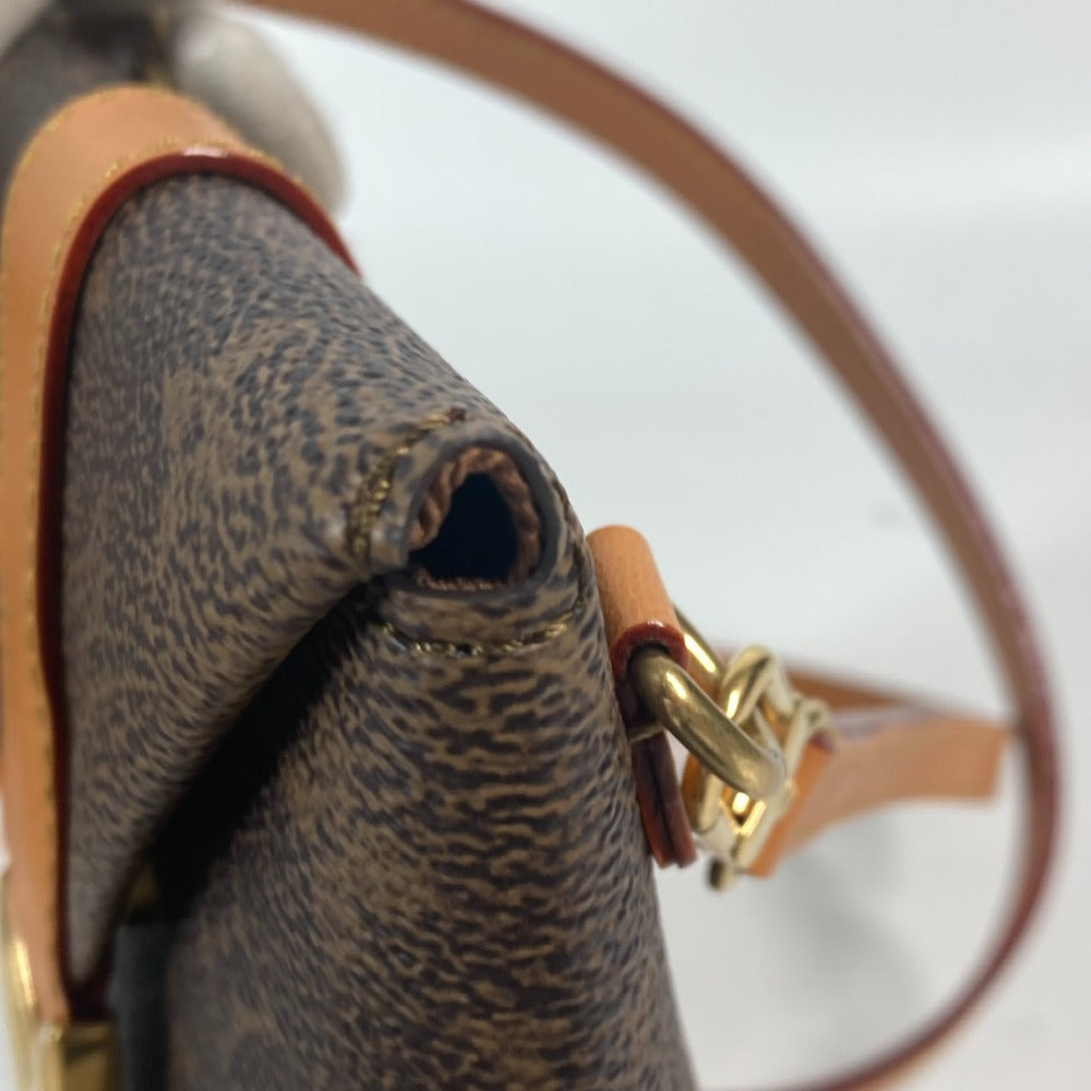 LOUIS VUITTON Shoulder Bag M11629 Canvas , Monogram Dust Canvas Brown Monogram Dust Envelope Pouch mens Used Authentic