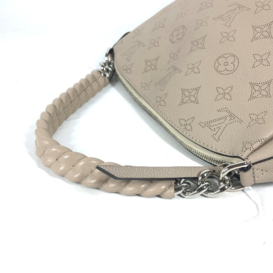 LOUIS VUITTON Shoulder Bag M51224 monogram mahina leather beige Monogram Mahina Babylone Chain BB Women Used Authentic
