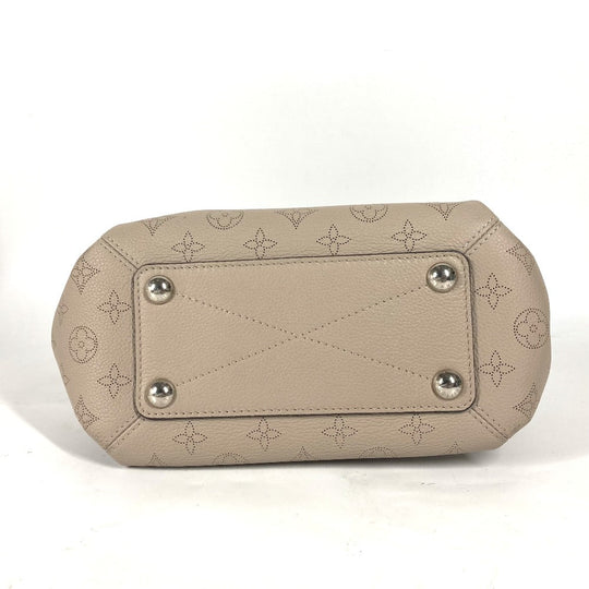 LOUIS VUITTON Shoulder Bag M51224 monogram mahina leather beige Monogram Mahina Babylone Chain BB Women Used Authentic