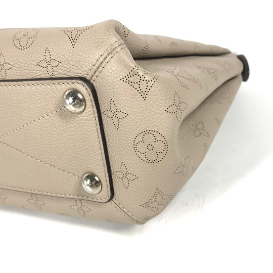 LOUIS VUITTON Shoulder Bag M51224 monogram mahina leather beige Monogram Mahina Babylone Chain BB Women Used Authentic
