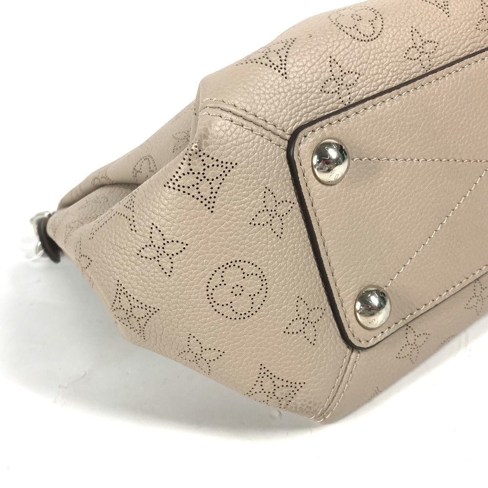 LOUIS VUITTON Shoulder Bag M51224 monogram mahina leather beige Monogram Mahina Babylone Chain BB Women Used Authentic