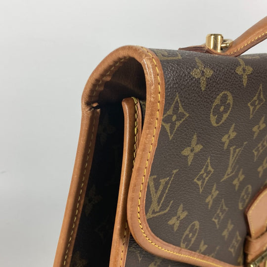 LOUIS VUITTON Business bag M51120 Monogram canvas Brown Monogram Beverly Women Used Authentic