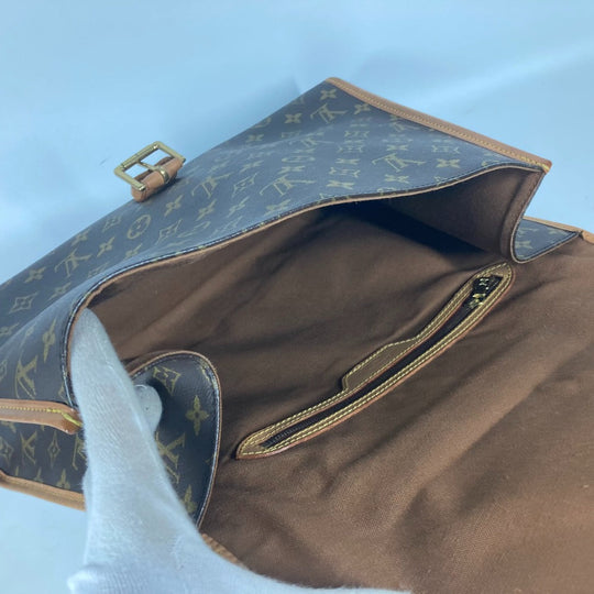LOUIS VUITTON Business bag M51120 Monogram canvas Brown Monogram Beverly Women Used Authentic