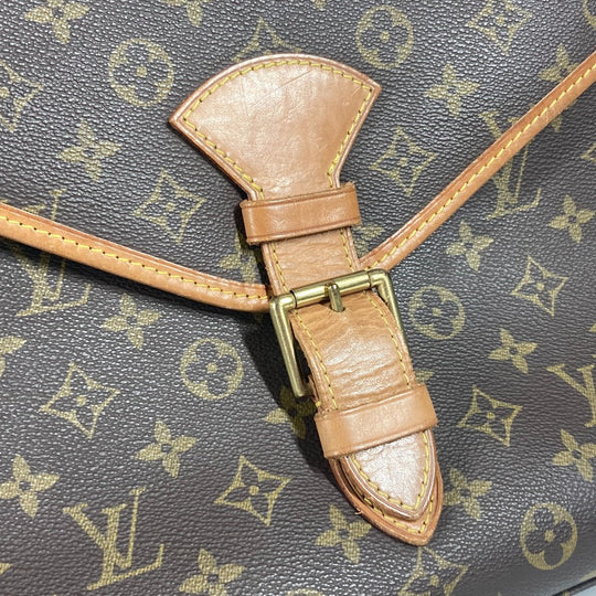 LOUIS VUITTON Business bag M51120 Monogram canvas Brown Monogram Beverly Women Used Authentic