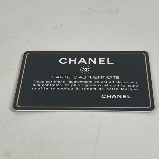 CHANEL Handbag lambskin black Hula hoop