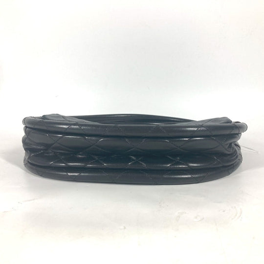 CHANEL Handbag lambskin black Hula hoop