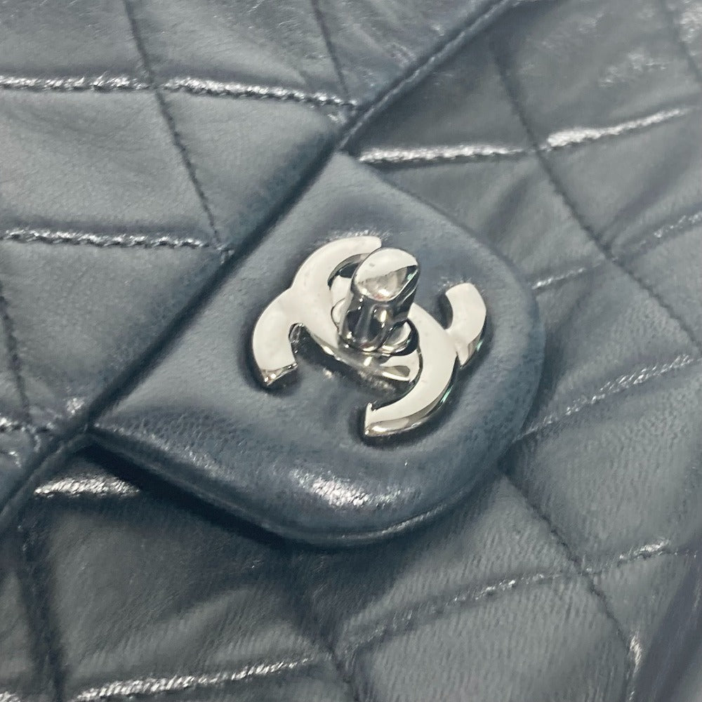 CHANEL Handbag lambskin black Hula hoop