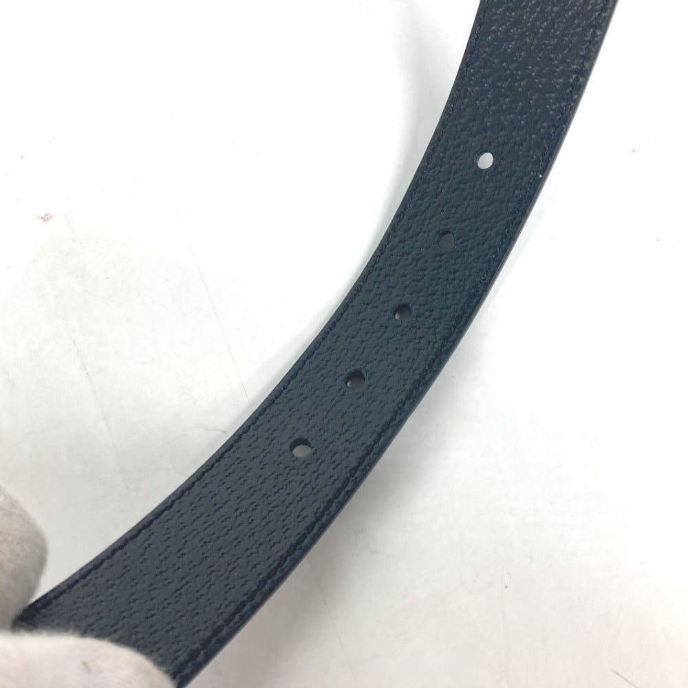 GUCCI others 695256 leather black GG Large/Extra Large Pet Collar L