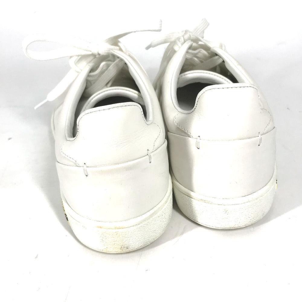 LOUIS VUITTON sneakers 1A2XOM leather white Monogram Front Row Line Sneakers 36