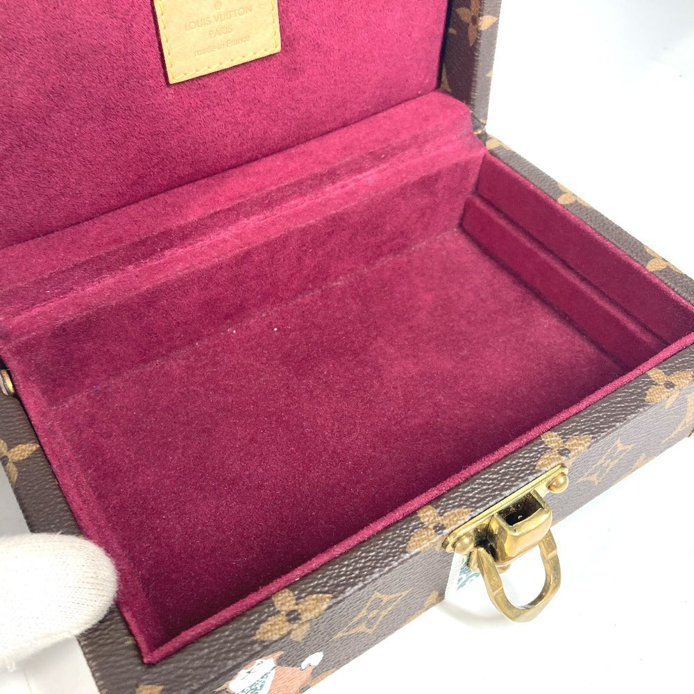 LOUIS VUITTON Other accessories M41876 Monogram Brown Jewelry box coffret polyvalent