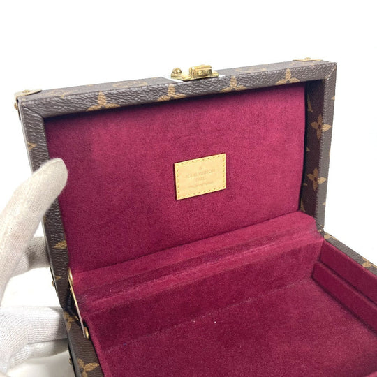 LOUIS VUITTON Other accessories M41876 Monogram Brown Jewelry box coffret polyvalent
