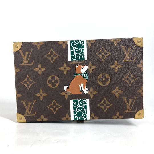 LOUIS VUITTON Other accessories M41876 Monogram Brown Jewelry box coffret polyvalent