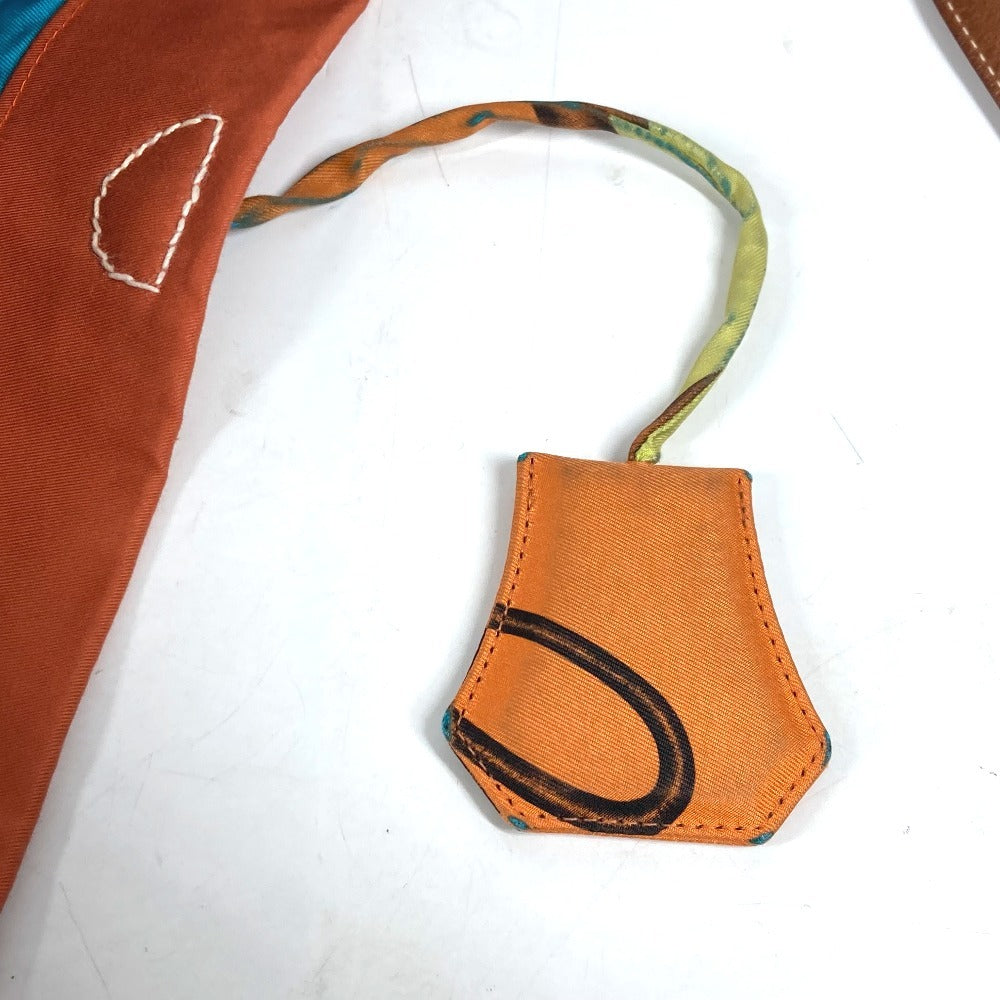 HERMES Shoulder Bag Silk, Leather multicolor COUP DE FOUET Whip Silky City MM unisex(Unisex) Used Authentic