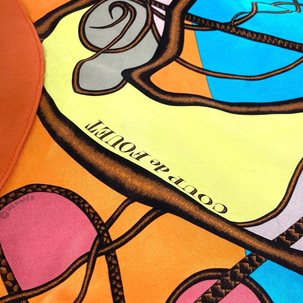 HERMES Shoulder Bag Silk, Leather multicolor COUP DE FOUET Whip Silky City MM unisex(Unisex) Used Authentic