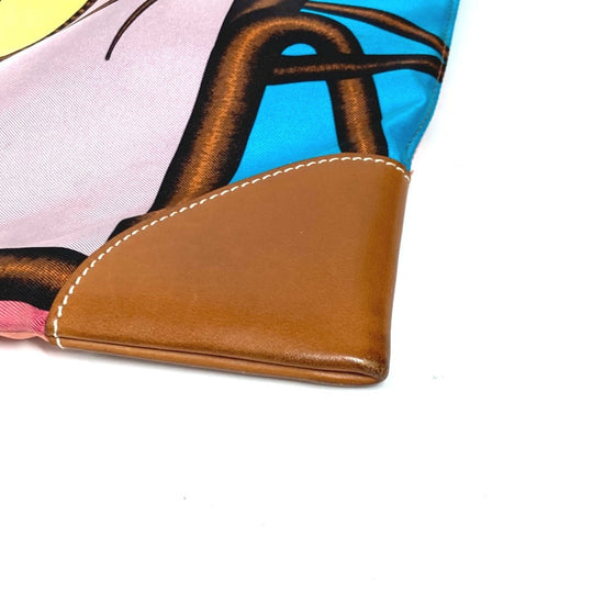 HERMES Shoulder Bag Silk, Leather multicolor COUP DE FOUET Whip Silky City MM unisex(Unisex) Used Authentic