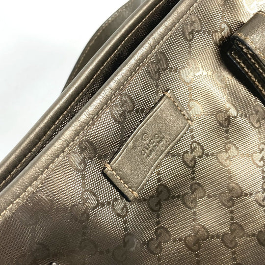 GUCCI Shoulder Bag 211137 GG implementation Gold type GG implementation unisex(Unisex) Used Authentic