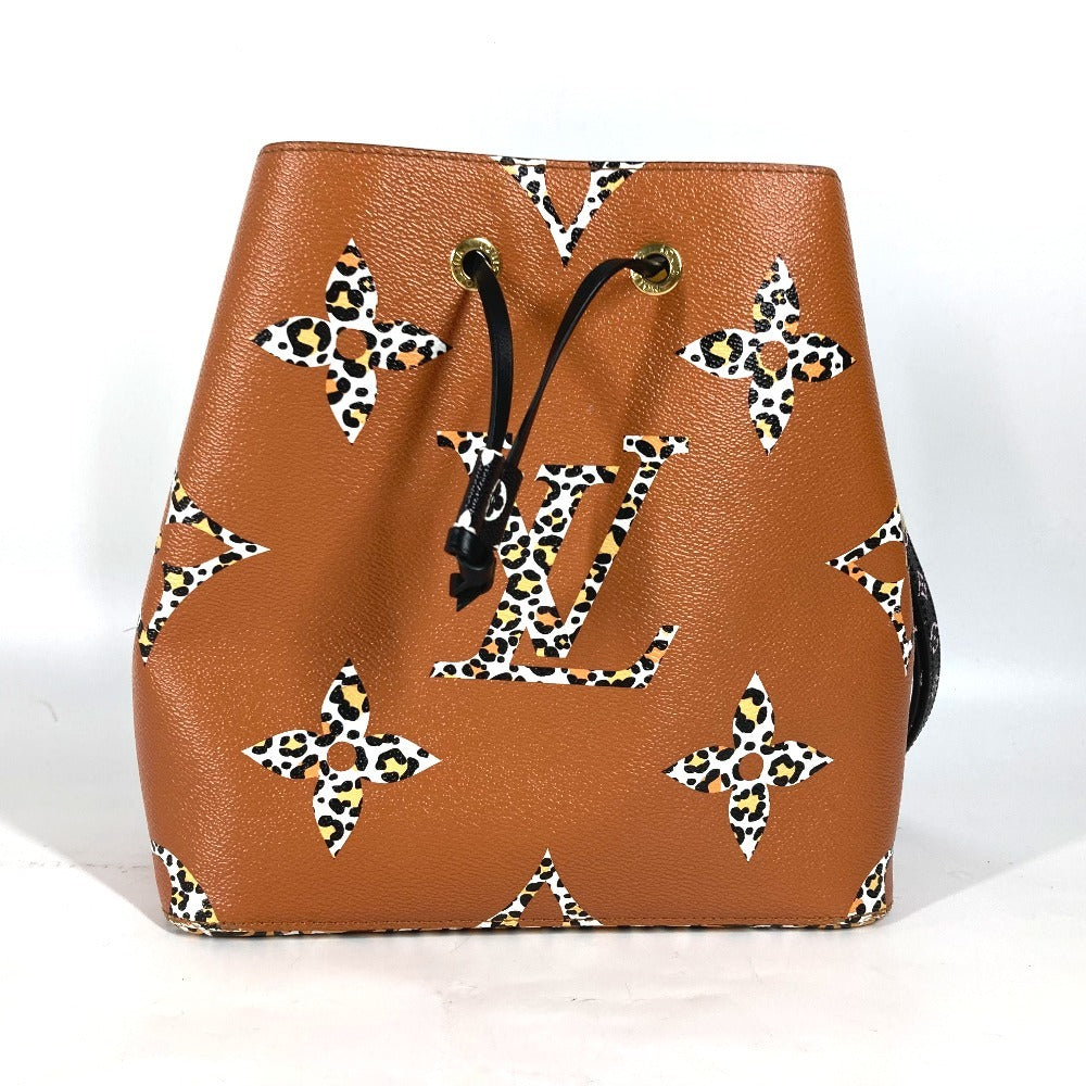 LOUIS VUITTON Shoulder Bag M44679 Monogram canvas Brown Monogram jungle Neonoe Women Used Authentic